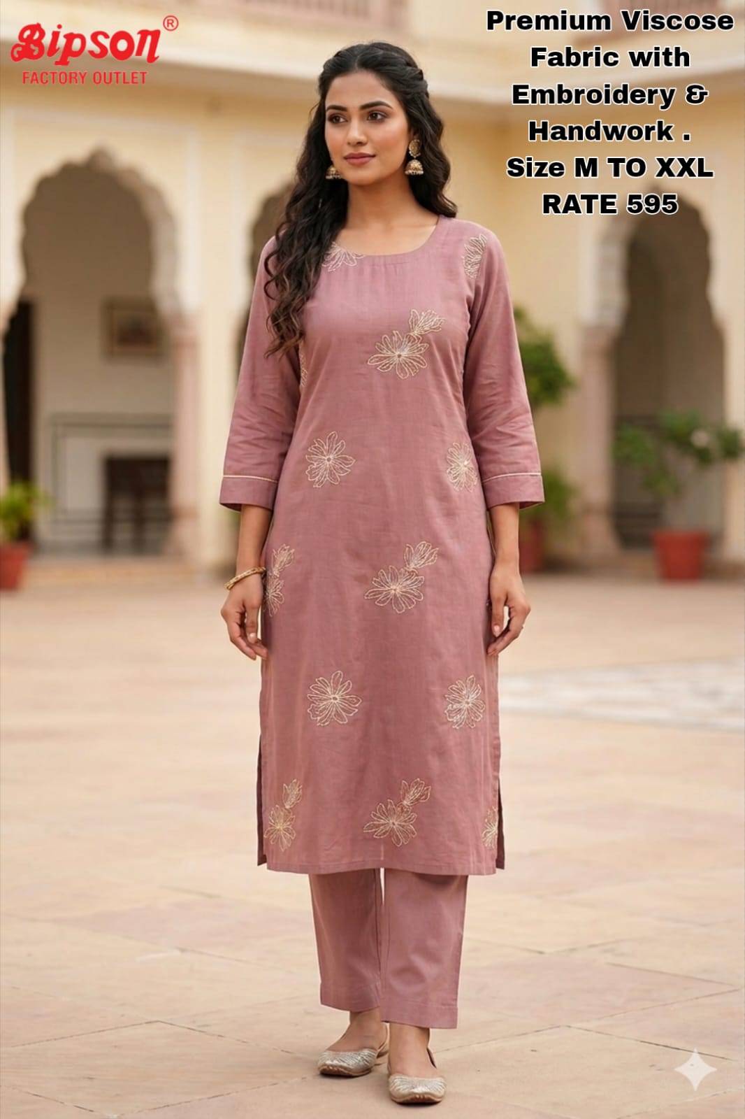 Viscose Collection By Bipson Print Designer Ethnic Wear Collection Viscose Kurtis At Wholesale Price